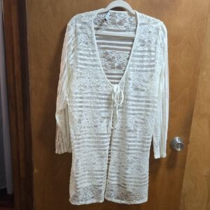 Coin 1804 Los Angeles Lace Cardigan